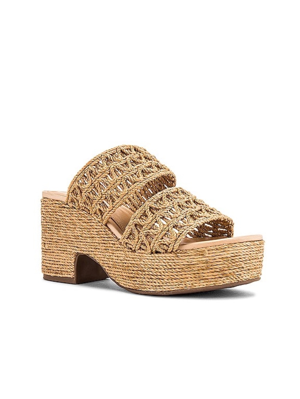 House of Harlow 1960 x REVOLVE Birdie Heel in Natural size 7.5 - Picture 2 of 8